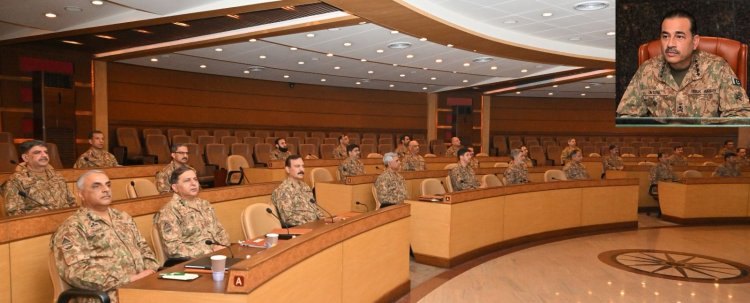 Corps Commanders' Conference Concludes with Firm Commitments