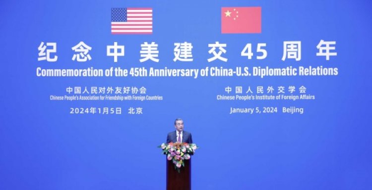 China's Top Diplomat Wang Yi sums up enlightenment brought by China-U.S. ties