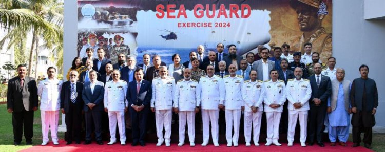 MARITIME SECURITY EXERCISE SEA GUARD-24 COMMENCES AT KARACHI