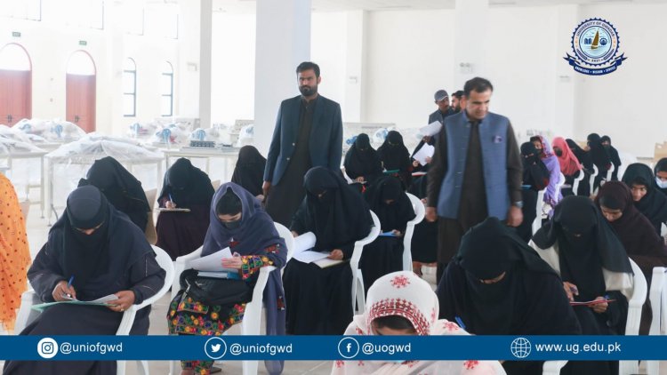 Over 500 students take entry test at Pakistan-China Institute Gwadar