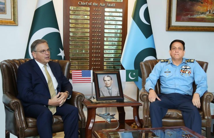 US-Pakistan Defence Partnership Grows: Air Chief and Ambassador Discuss New Avenues