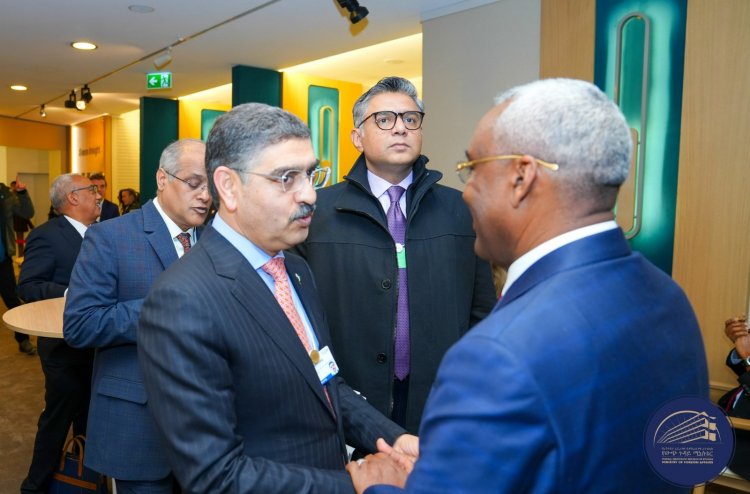 Caretaker Prime Minister Kakar and DPM Demeke foster ties at World Economic Forum