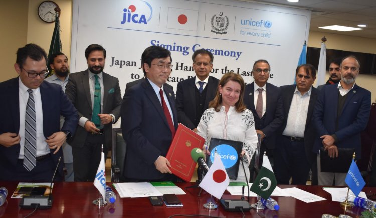 Government of Japan Contributes $3.62 Million to Accelerate Polio Vaccination Drive in Pakistan