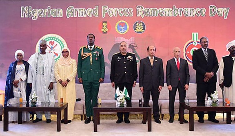 Brigadier General Braimah fosters ties on Nigerian Armed Forces Remembrance Day 2024 in a prestigious Islamabad reception