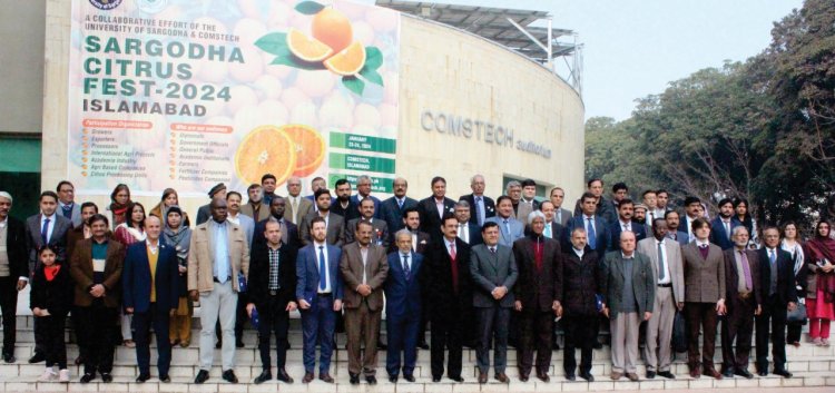 Two Days Sargodha Citrus Fest Kicks Off at COMSTECH, Islamabad