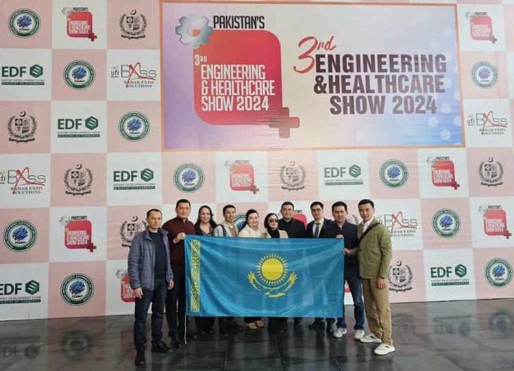 Pakistan and Kazakhstan converge at Lahore's Exhibition on Engineering and Healthcare, unlocking new avenues for collaboration