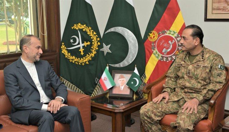 COAS and Iranian FM Affirm Unbreakable Ties, Rejecting Attempts to Divide Brotherly Nations