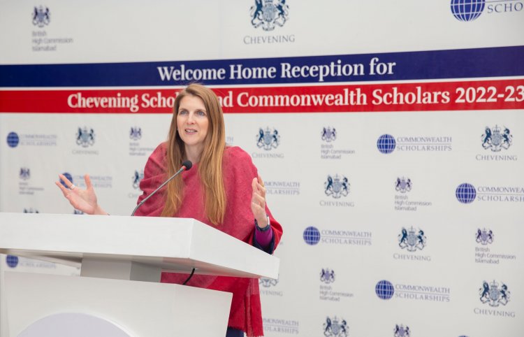 British High Commissioner Jane Marriott Celebrates Accomplished Chevening and Commonwealth Scholars’ Homecoming in Pakistan