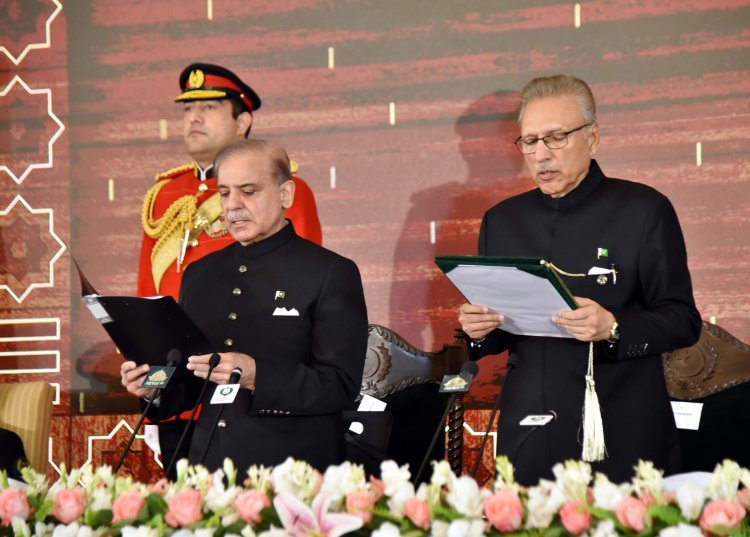 Shehbaz Sharif sworn in as Prime Minister of Pakistan