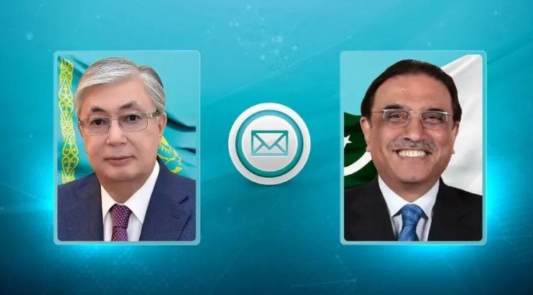 President of Kazakhstan Tokayev Extends Warm Facilitations to Asif Ali Zardari on his Presidential Election