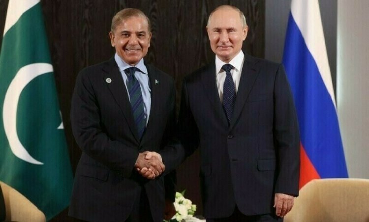 PM Shehbaz Sharif felicitates Russian President Putin on his re-election