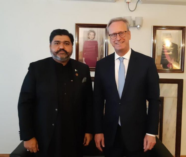 Chairman PRCS Engages in Humanitarian Collaboration with Belgium Ambassador