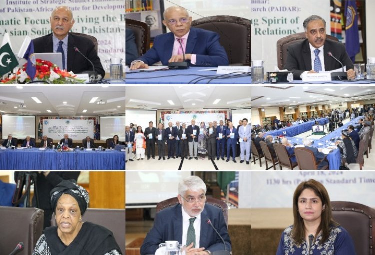 ISSI hosts event on launch of ‘Pakistan Africa Institute for Development and Research’ (PAIDAR)