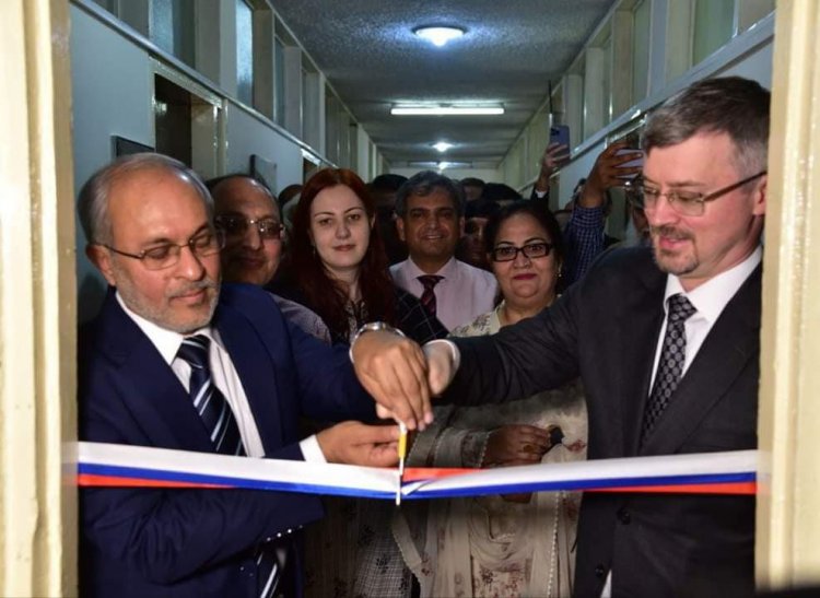 Russian Ambassador Launches Modernized Russian Language Classrooms at Punjab University