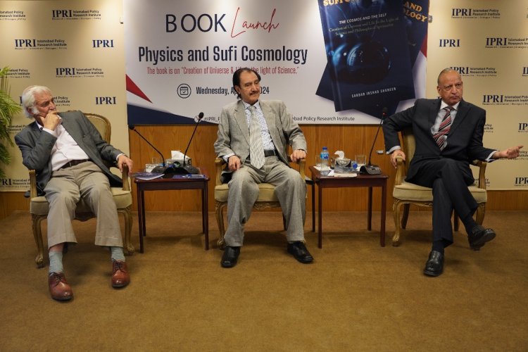 Physics and Cosmology' Book on Science, Spirituality Conduits launched at IPRI