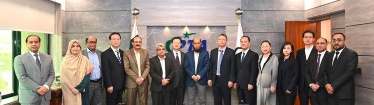 Delegation from CMCC and CMPak visited PTA