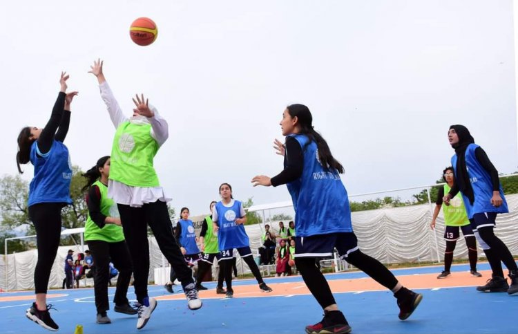 Girls' Basketball Court Inaugurated: Right To Play & FDE Empowers Islamabad's Youth