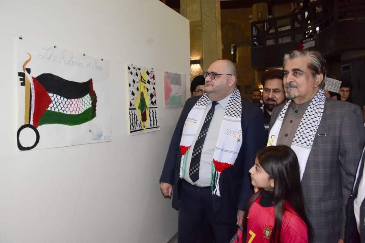 Pakistan Stands with Palestine: Art Exhibition 'Imminent Return' Unveiled in Islamabad