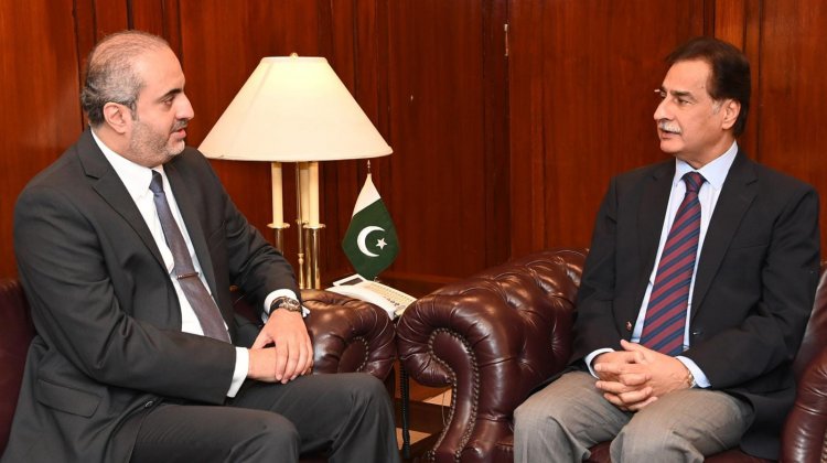 Diplomatic Dialogue: NA Speaker and Qatari Ambassador Discuss Bilateral Ties