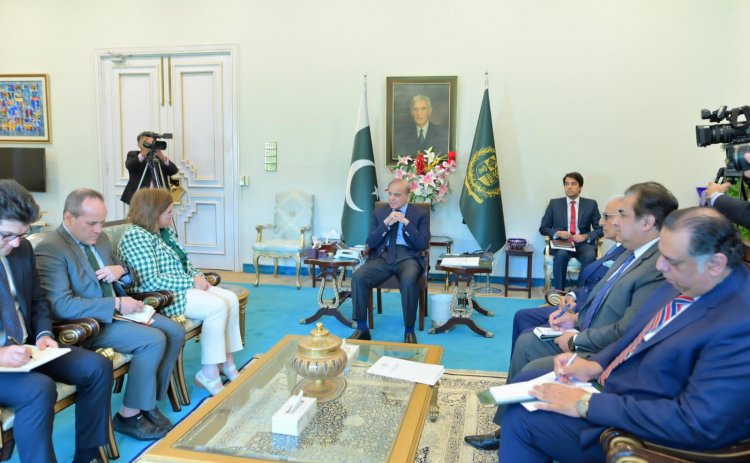 Prime Minister Shehbaz Sharif Acknowledges Italy's Support, Looks Forward to Enhanced Partnership