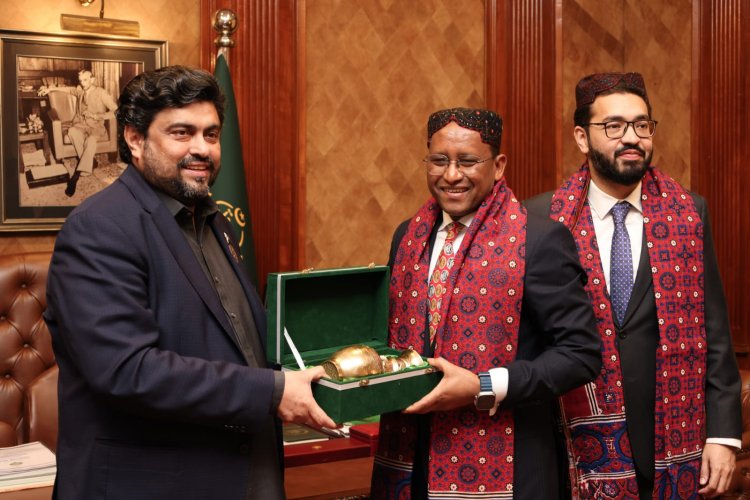 Bridging Borders: Ethiopia Welcomes Sindh Governor for Business Exchange