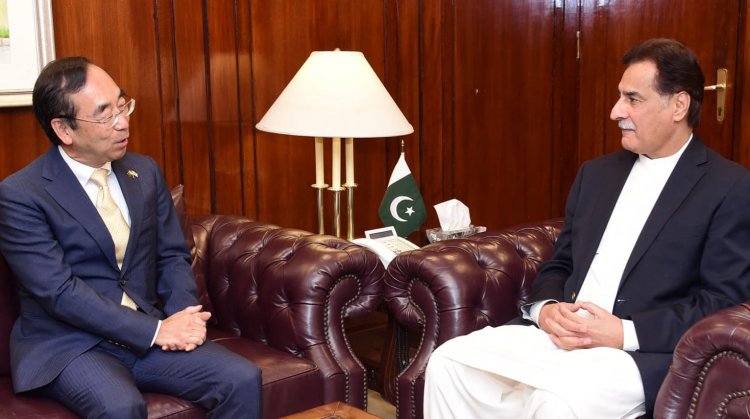 Pakistan's NA Speaker Ayaz Sadiq and Japanese Envoy Discuss Trade and Economic Opportunities