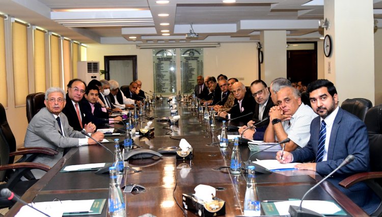 Federal Minister for Finance & Revenue Senator Muhammad Aurangzeb chaired a meeting on Energy Issues Related to Industry