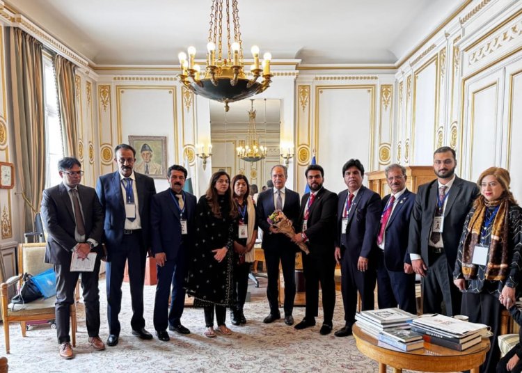 Mazhar Hussain Thathal Leads Delegation to Enhance Pakistan-France Trade Relations