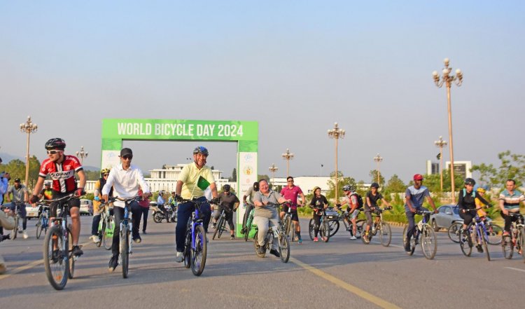 Cycling for Health: Turkmenistan Embassy & Serena Hotels Host World Bicycle Day 2024 Event in Islamabad