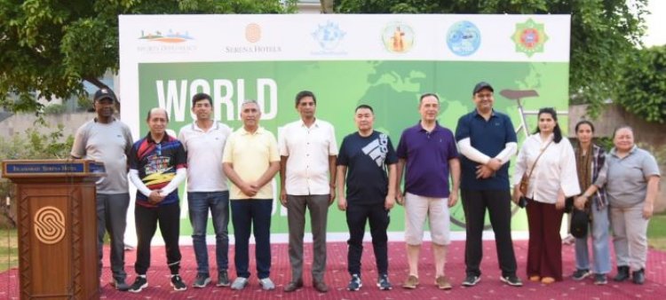 Cycling for Health: Turkmenistan Embassy & Serena Hotels Host World Bicycle Day 2024 Event in Islamabad