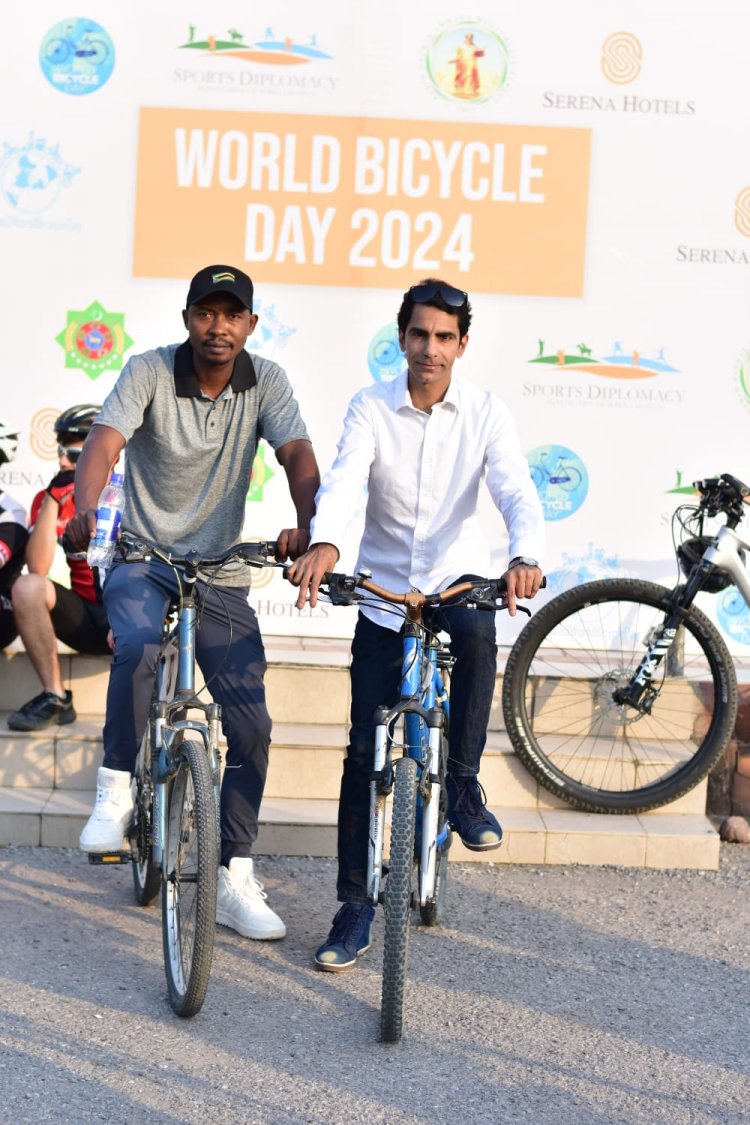 Cycling for Health: Turkmenistan Embassy & Serena Hotels Host World Bicycle Day 2024 Event in Islamabad