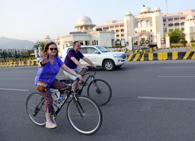 Cycling for Health: Turkmenistan Embassy & Serena Hotels Host World Bicycle Day 2024 Event in Islamabad