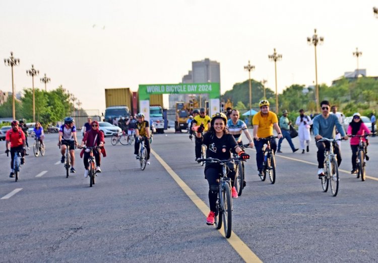 Cycling for Health: Turkmenistan Embassy & Serena Hotels Host World Bicycle Day 2024 Event in Islamabad