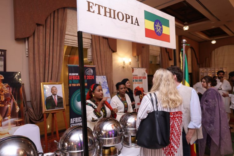 Delightful Ethiopian Food Becomes Center of Attraction at Africa Day Celebrations