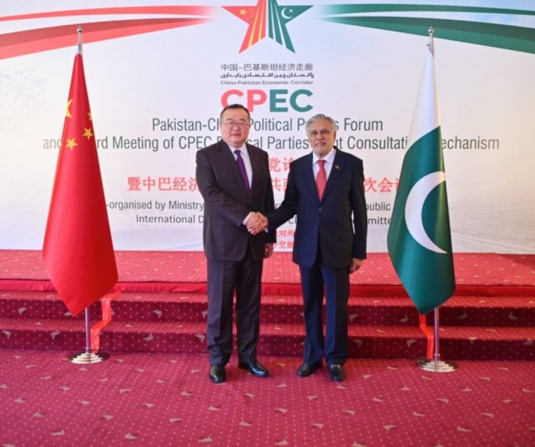 Deputy PM Dar and Minister Liu Emphasize Political Consensus and Future Development of CPEC