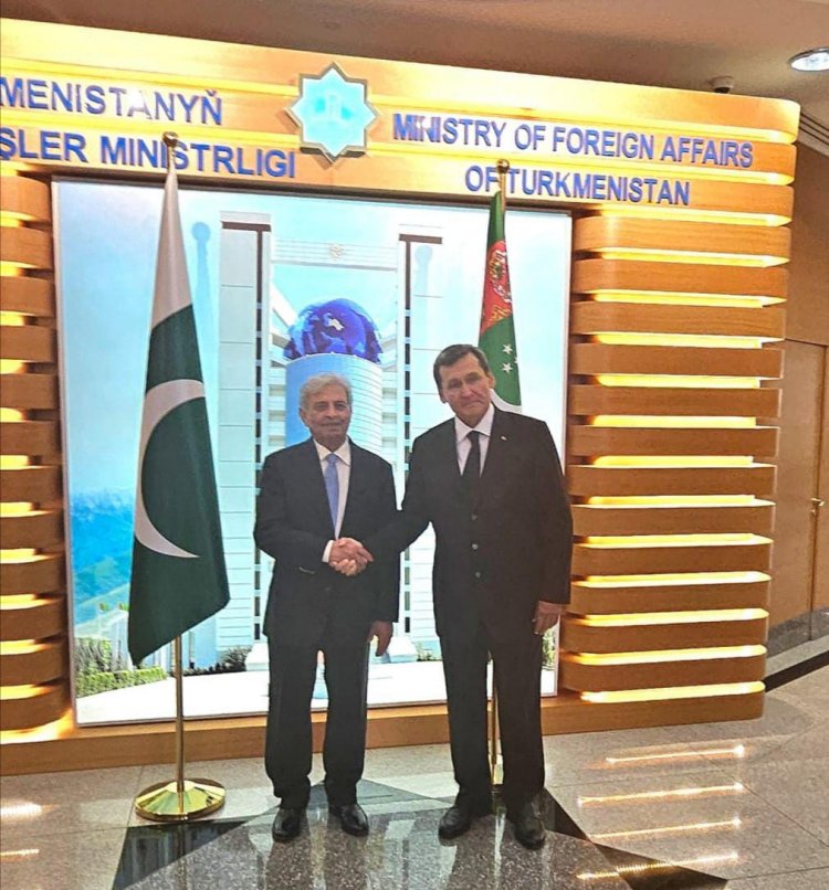 Federal Minister Rana Tanveer's Official Visit Enhance Pakistan-Turkmenistan Relations