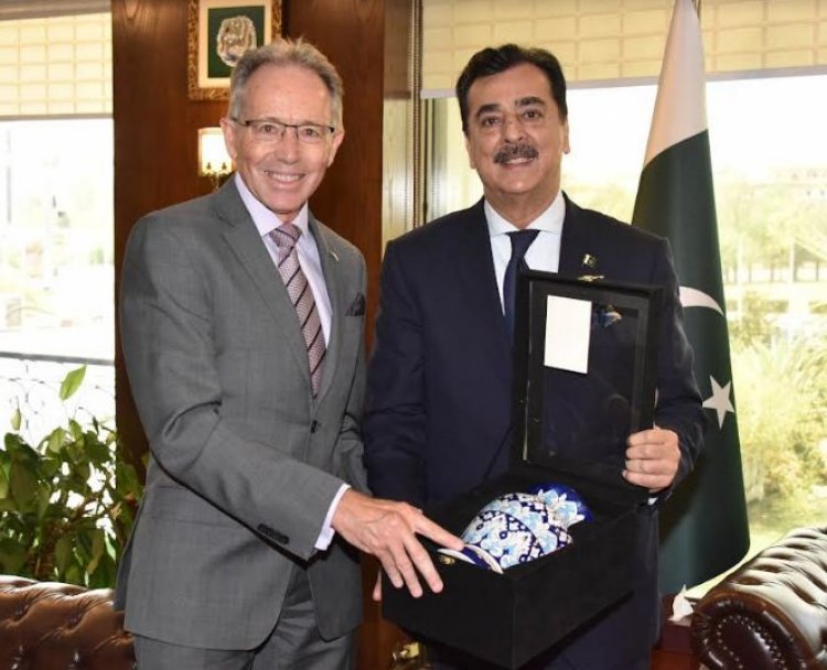 Chairman Senate and Australian High Commissioner Discuss Climate and Humanitarian Efforts