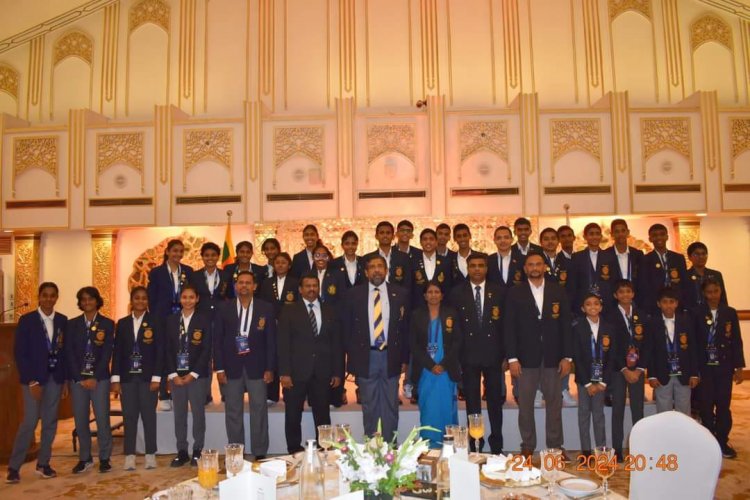 High Commissioner of Sri Lanka Hosts Dinner Reception for Junior Sri Lankan Squash Team in Islamabad