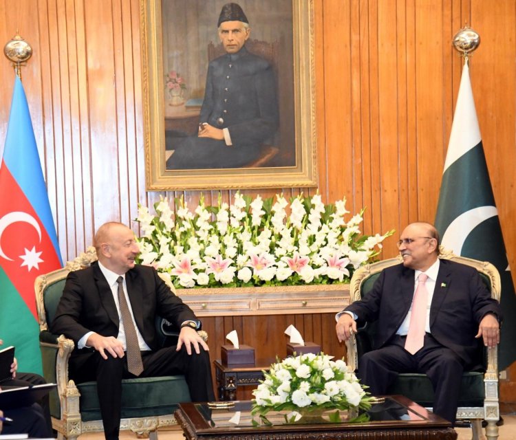 President Zardari and President Aliyev Affirm Pak-Azerbaijan Strategic Partnership