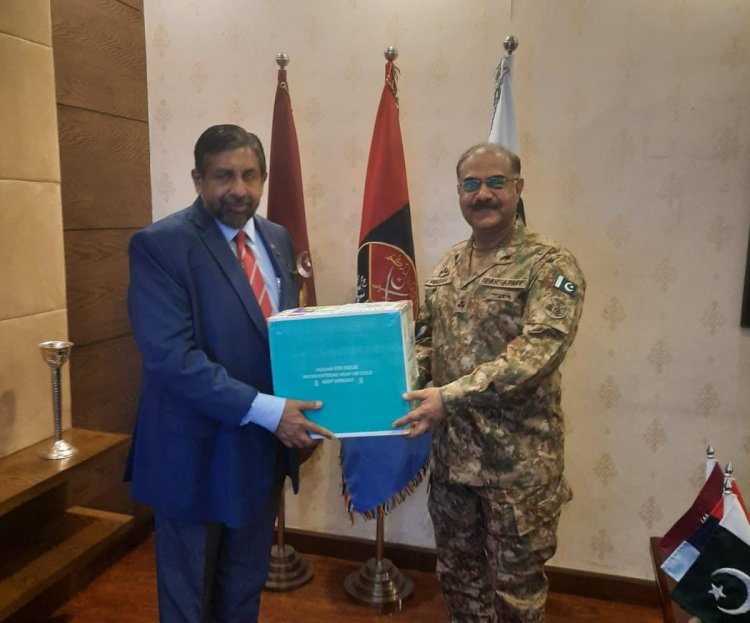 Sri Lanka Extends Support to Pakistan Military Eye Hospital with Cornea Donation