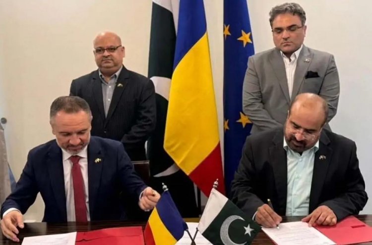 Embassy of Romania Signs Protocol with Pakistan Romania Business Council