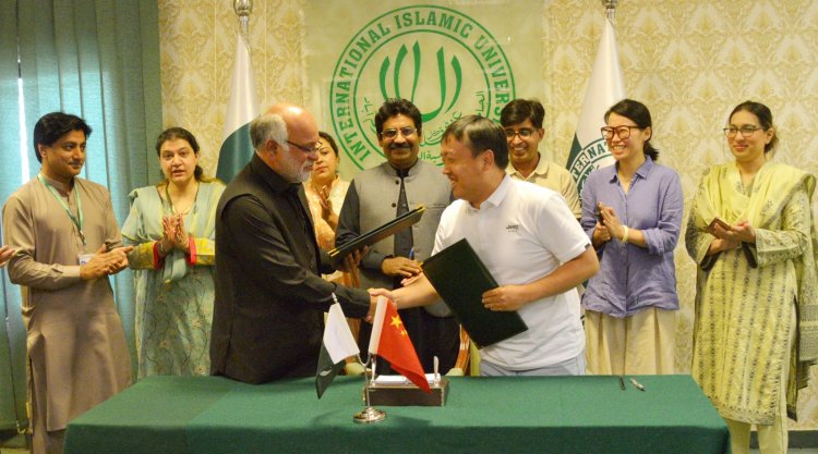 FORGING GLOBAL PARTNERSHIPS: IIUI AND NINGBOTECH UNIVERSITY INK MOU