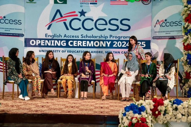 U.S.-Funded English Access Program Opens Doors to New Opportunities for Youth in Multan