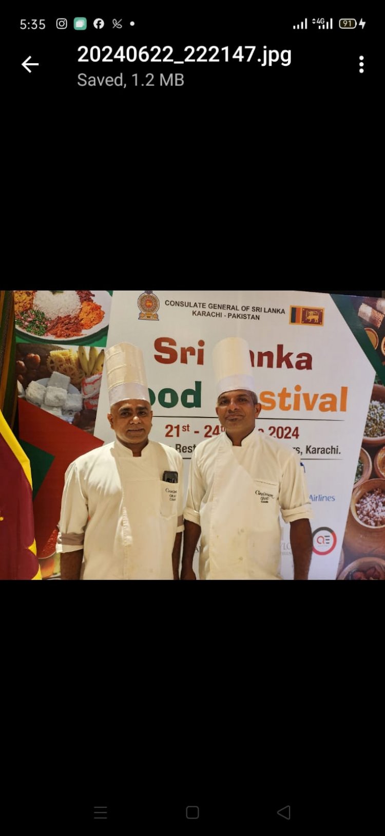 Culinary Diplomacy: Sri Lanka Food Festival Draws Over 1,000 Guests in Pakistan