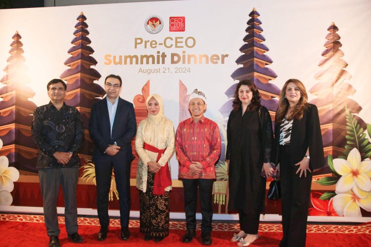 Balinese Vibes at Pre-CEO Summit Dinner Hosted by Indonesian Embassy for Pakistani CEOs