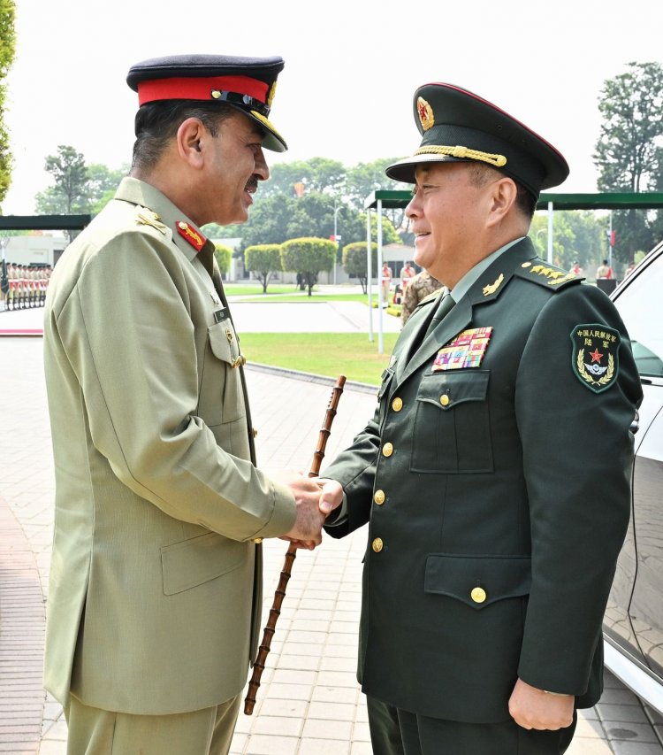 General Asim Munir Lauds PLA Ground Forces, Reiterates Pakistan-China Friendship