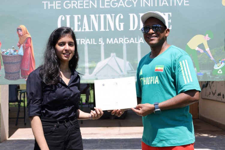 Ethiopian Embassy's Green Legacy Initiative Kicks Off with Trail 5 Cleanup