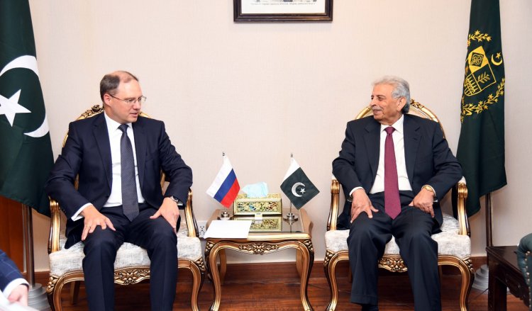 Pakistani and Russian Officials Discuss Trade and Industrial Cooperation for Karachi Steel Mill Project