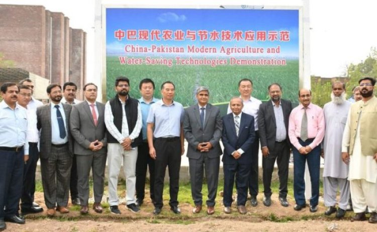 China-Pakistan Research and Development Center for Modern Agriculture and Water Efficient Technologies inaugurated at PMAS-AAUR