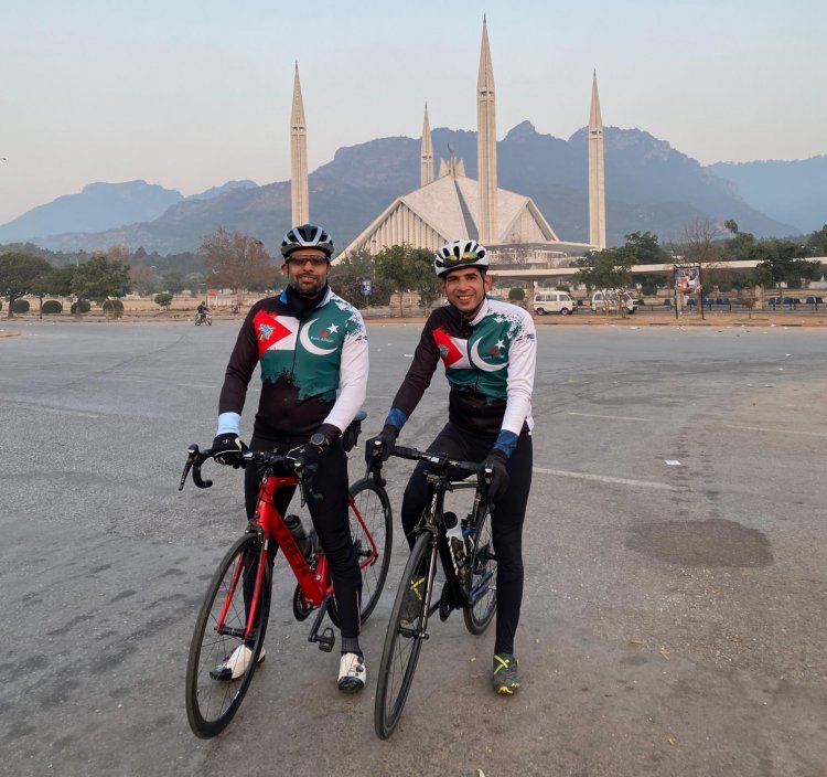 Haroon and Hamza Ride for a Cause: 300 KM  of Solidarity from Islamabad to Lahore for Gaza